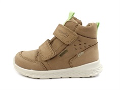 Superfit brown/light green transitional boot Breeze with GORE-TEX